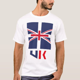 PROJECTED FLAG UK / ENGLAND BY MASANSER T-Shirt
