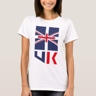 PROJECTED FLAG UK / ENGLAND BY MASANSER T-Shirt