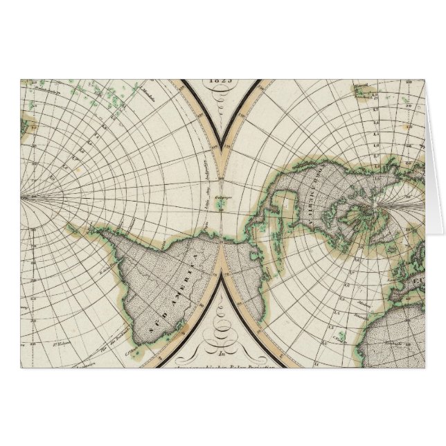 projection showing magnetic declination (Front Horizontal)