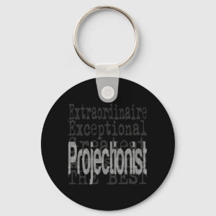 Projectionist Extraordinaire Key Ring