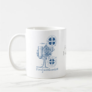 Projectionist personalised 11 oz Classic White Mug