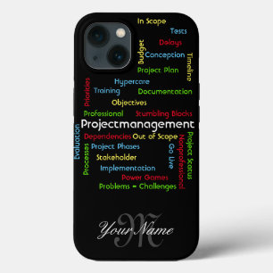 Projectmanagement terms for Projectmanagers iPhone 13 Case