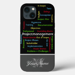 Projectmanagement terms for Projectmanagers iPhone 13 Case