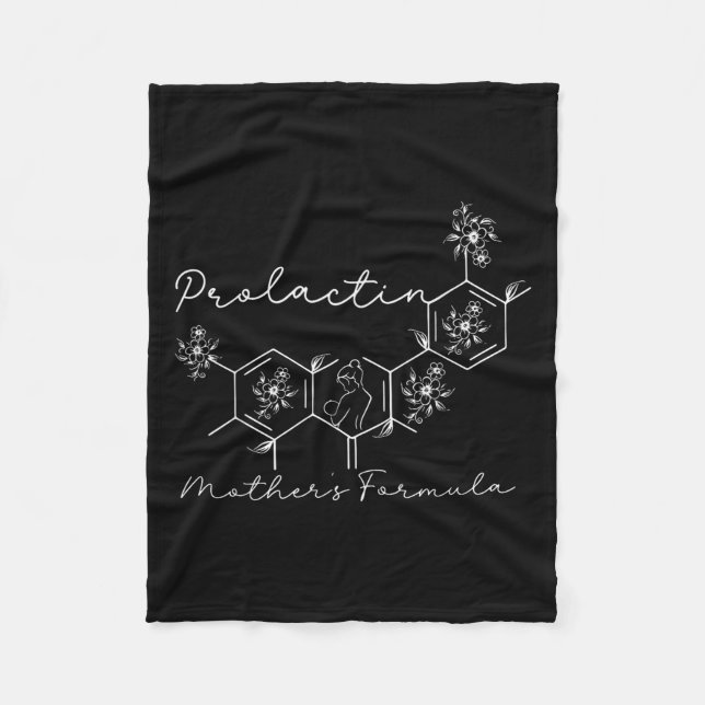 Prolactin Mothers Formula Lactation Nurse Labor An Fleece Blanket (Front)