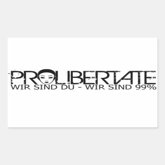 ProLibertate sticker rectangular