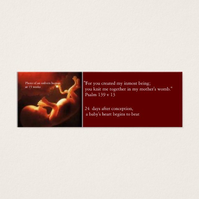 Prolife Card (Front)
