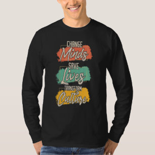 Prolife for Women Change Save Lives Transform Pro  T-Shirt