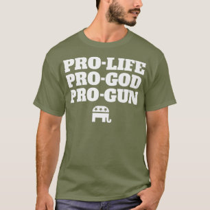 ProLife ProGod ProGun Conservative Premium T-Shirt