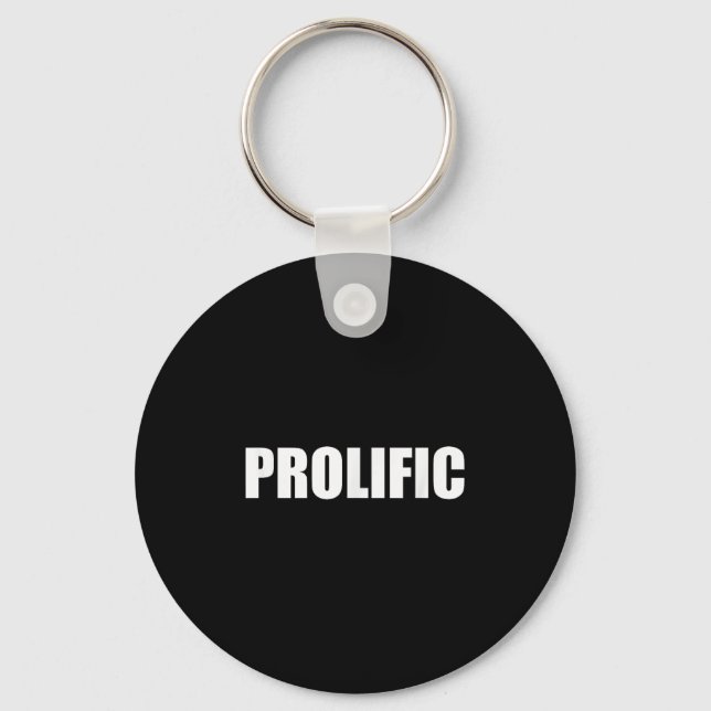 Prolific Insrational For Entrepreneurs  Key Ring (Front)