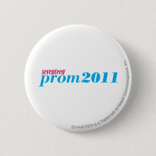 Prom 2011 - Aqua 6 Cm Round Badge