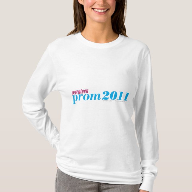 Prom 2011 - Aqua T-Shirt (Front)