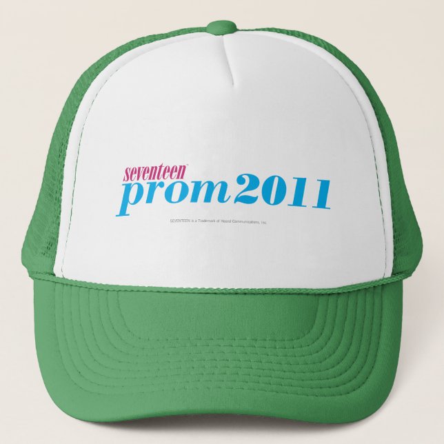 Prom 2011 - Aqua Trucker Hat (Front)
