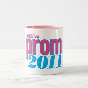 Prom 2011 - Aqua Two-Tone Coffee Mug