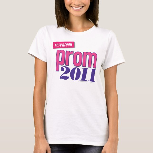 Prom 2011 - Pink T-Shirt (Front)