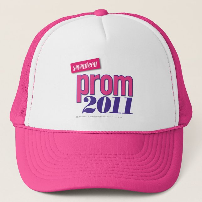 Prom 2011 - Pink Trucker Hat (Front)
