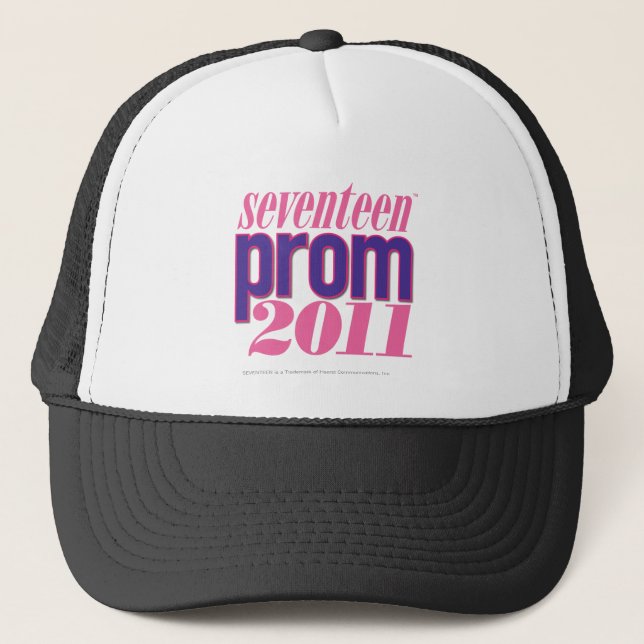 Prom 2011 - Purple Trucker Hat (Front)