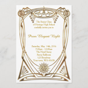 Prom Elegant Night Invitation