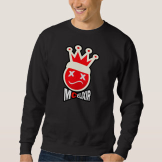Prom King Signature Logo - Red & Cream Sweatshirt