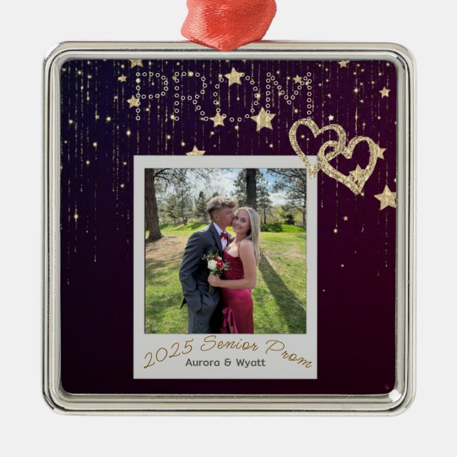 Prom Memorabilia   Metal Ornament (Front)