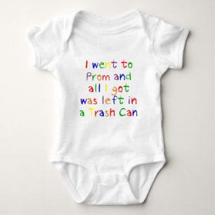 Prom Night Dumpster Baby Baby Bodysuit