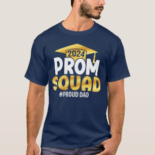 Prom Squad 2024 Graduation Prom Class of 2024 Prou T-Shirt