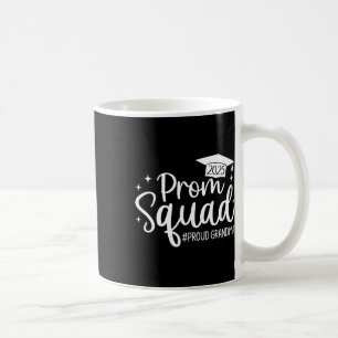 Prom Squad 2025 Proud Grandma Graduate Prom Cl Of Coffee Mug