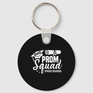 Prom Squad 2025 Proud Grandma Graduate Prom Cl Of Key Ring