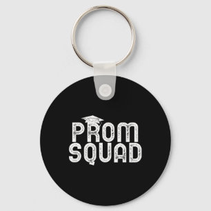 Prom Squad Funny Prom Graduation Cl Of 2026 Key Ring