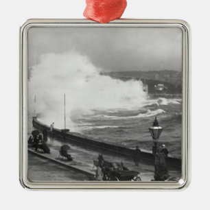 Promenade at Douglas, early 20th century Metal Ornament