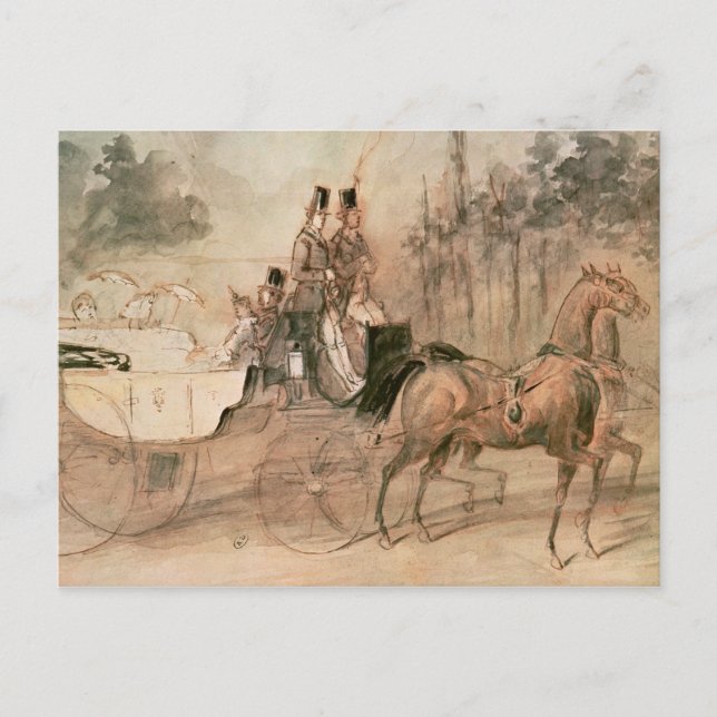 Promenade au Bois Postcard (Front)