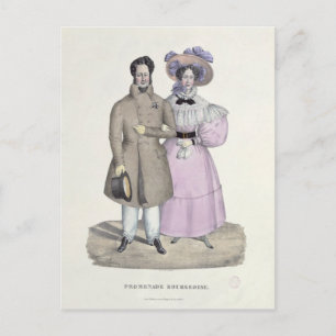 Promenade Bourgeoise Postcard