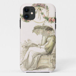 'Promenade Dress' Regency fashionplate    Mouse Pa iPhone 11 Case