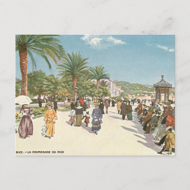 Promenade in Nice Postcard (Front)