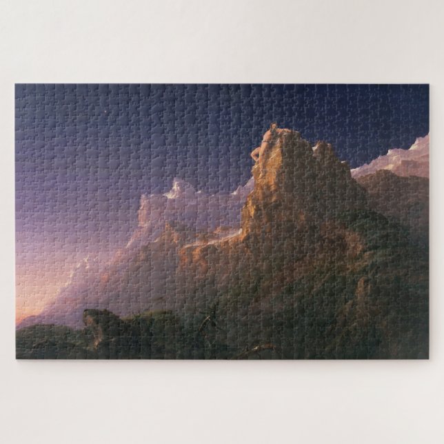 Prometheus Bound (by Thomas Cole) Jigsaw Puzzle (Horizontal)