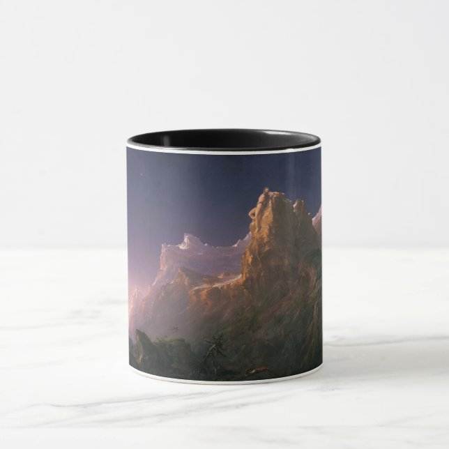 Prometheus Bound (by Thomas Cole) Mug (Center)