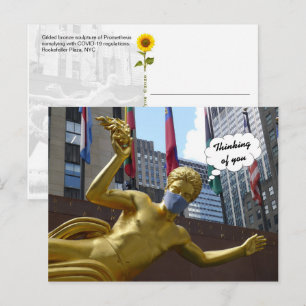Prometheus, Thinking of you - postcard