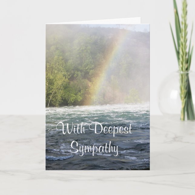 Promise below the Dam-customise any occasion Card (Front)