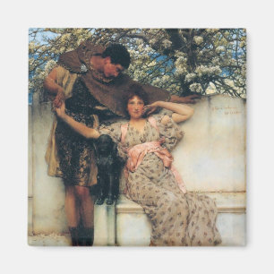 Promise of Spring (by Lawrence Alma-Tadema) Magnet