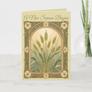 Promise of Spring Sabzeh Sprout Illustration Card