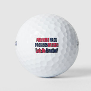 Promises-Made-Lets-Go-Brandon Golf Balls