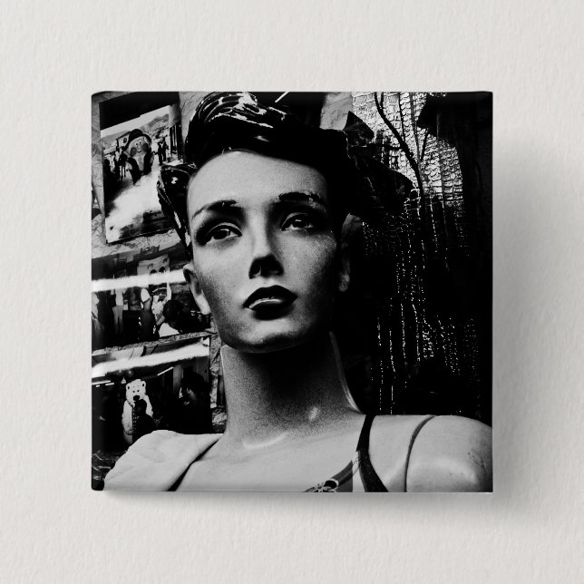 promises promises 15 cm square badge (Front)