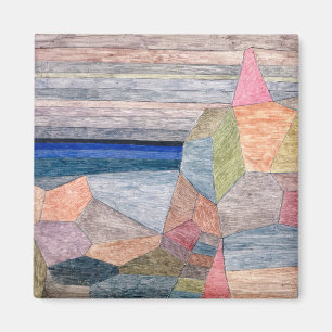 Promontorio Ph. (1933) by paul klee Magnet