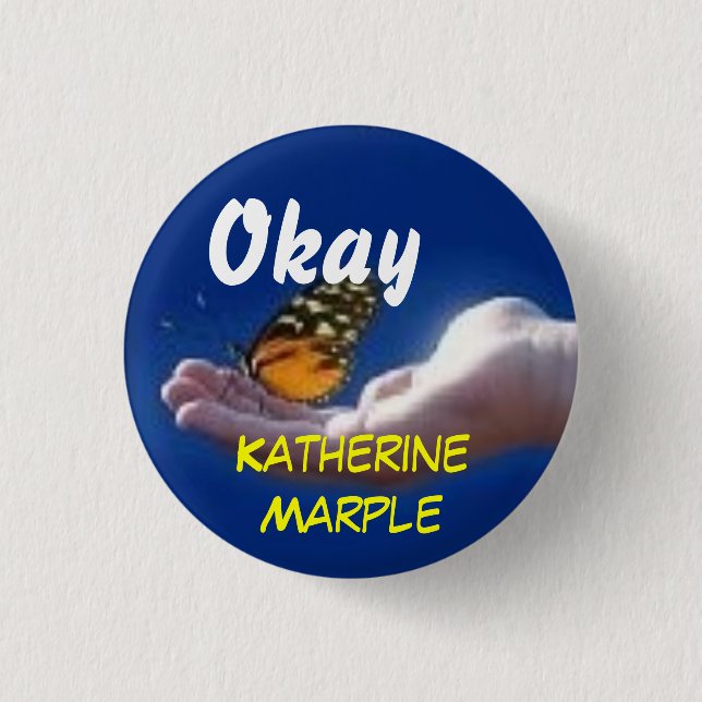 Promote Katherine Marple 3 Cm Round Badge (Front)