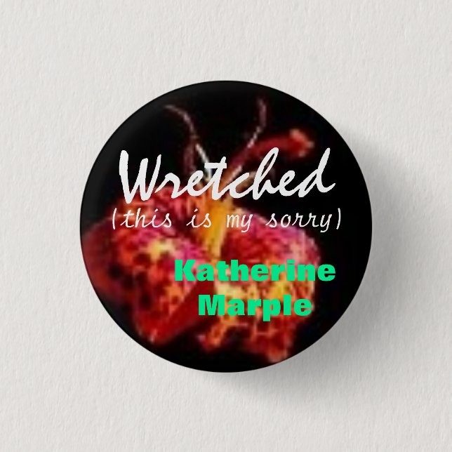 Promote Katherine Marple 3 Cm Round Badge (Front)