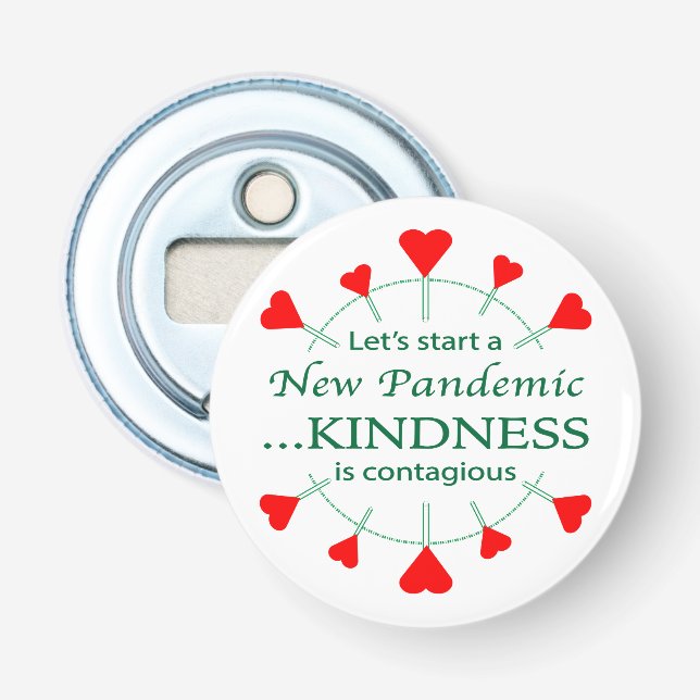 Promote Kindness Bottle Opener (Front)