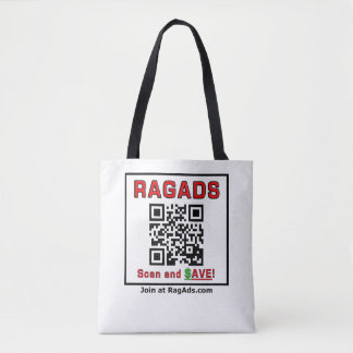Promote RAGADS and GET PAID! Tote Bag
