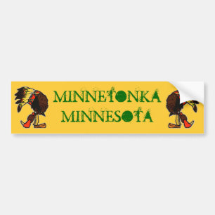 PROMOTE TRAVEL MINNESOTA MICHIGAN BUMPER STICKERS