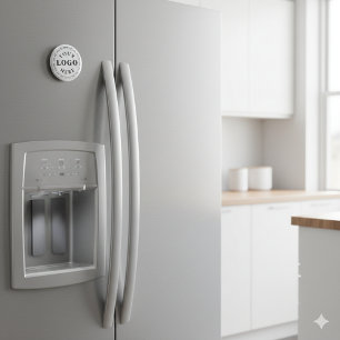 Promote Your Brand – Custom Logo Round Magnet