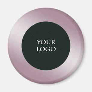 Promote Your Own Business Logo, Rose Gold Magnet