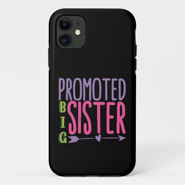 Promoted Big Sister - Big Sister Reveal Case-Mate iPhone Case (Back)